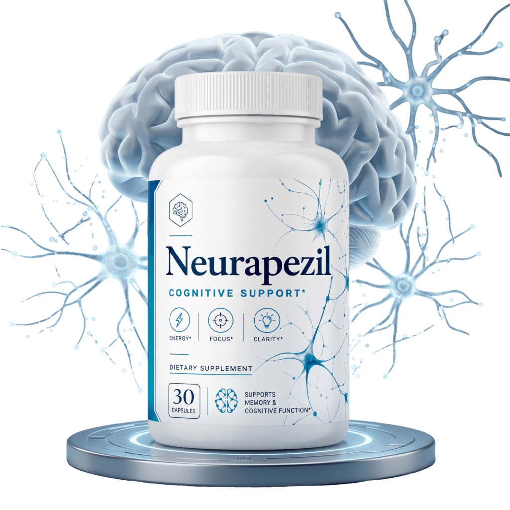 Neurapezil natural daily cognitive and brain wellness supplement bottle